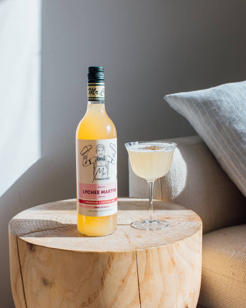 Mr Consistent Lychee Martini Mixer - 10 Serves