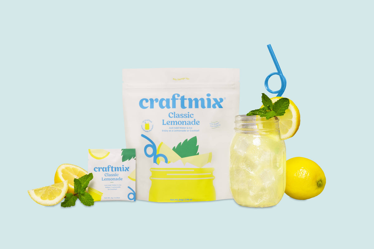 Classic Lemonade & Cocktail Mixer - 12 Serving Multipack