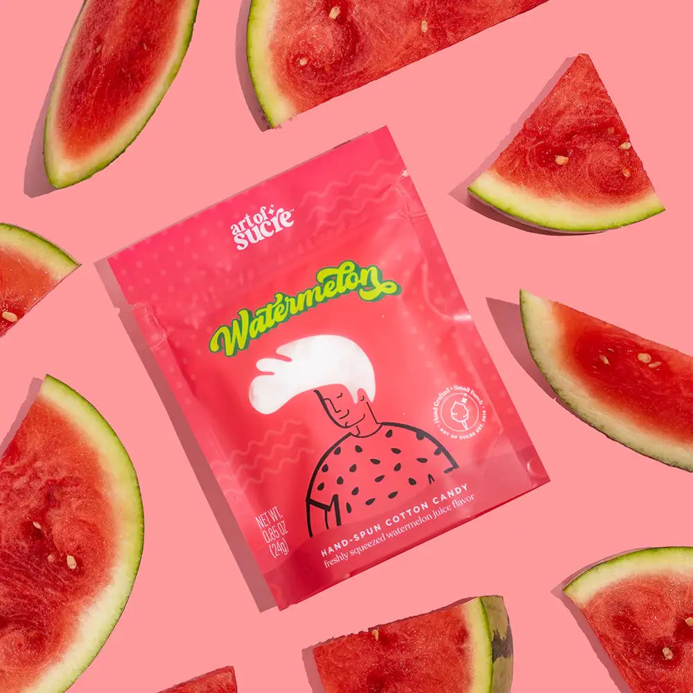 Watermelon Flavoured Gourmet Cotton Candy