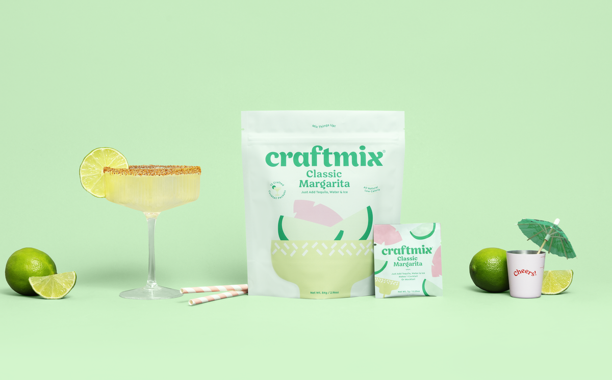 Classic Margarita Cocktail Mixer - 12 Serving Multipack