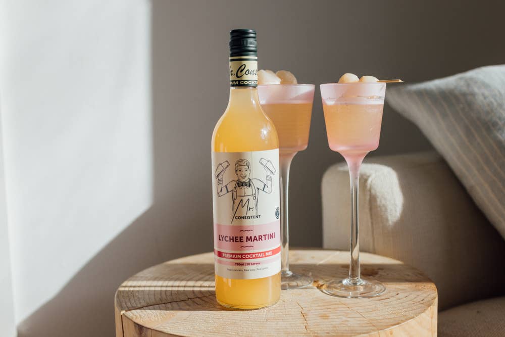 Mr Consistent Lychee Martini Mixer - 10 Serves